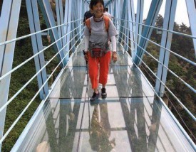 莲花山玻璃栈道,莲花山 玻璃栈道