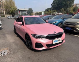 粉色宝马3系多少钱／粉色宝马3系敞篷跑车