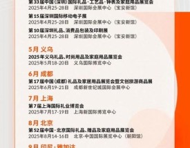 西班牙展会2025时间表／西班牙会展业