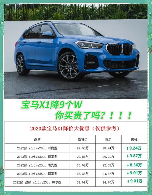宝马x1报价2023款价格及图片/宝马 x1最新款 价格