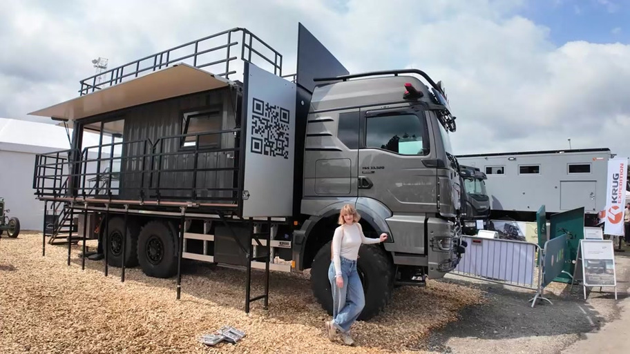 德国man越野房车6x6,德国曼越野房车6x6最新视频